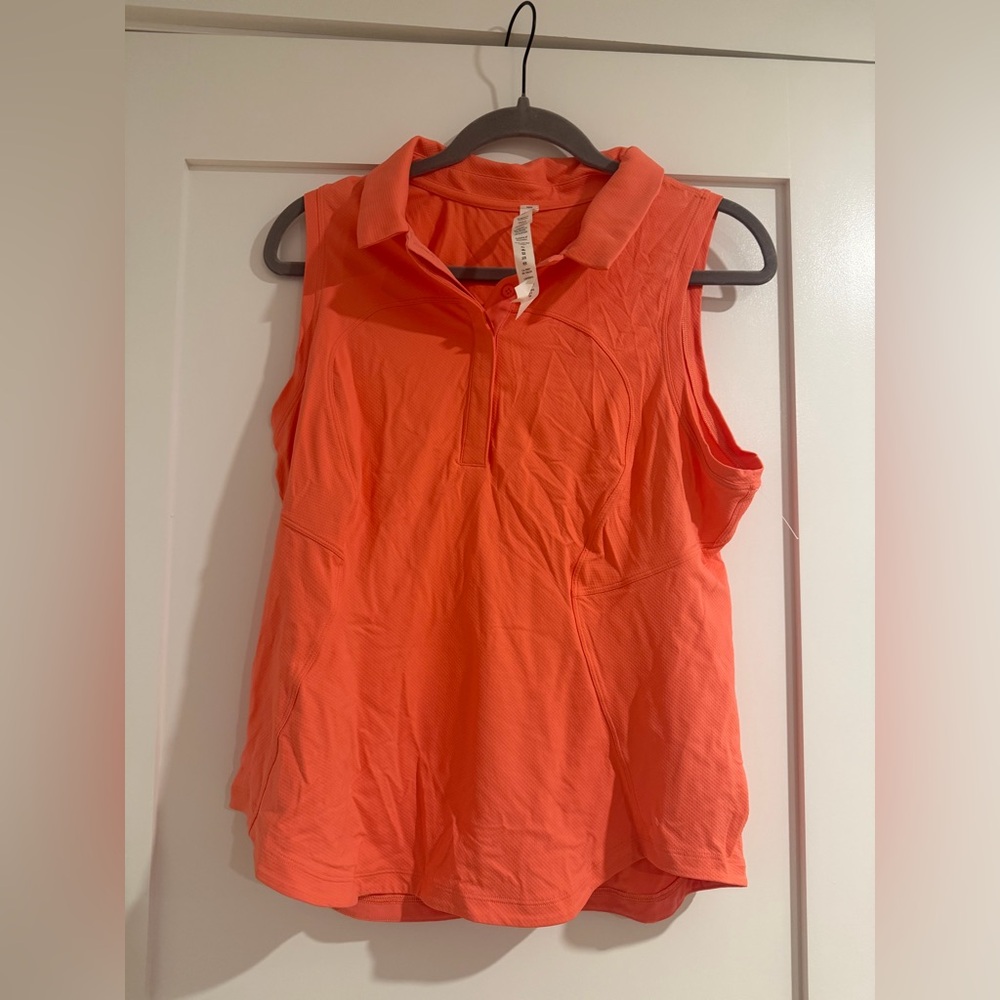 lululemon athletica Coral Golf Polo